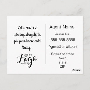 Postal inmobiliaria divertida olfatea tu próximo hogar pe