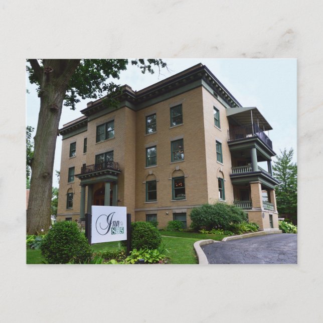 Postal Inn at 835 Inn, Springfield, Illinois (Anverso)