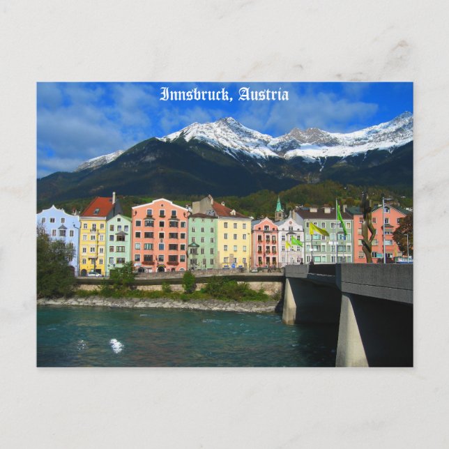 Postal Innsbruck Austria (Anverso)