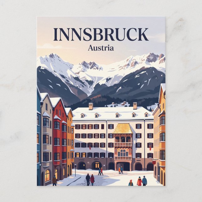 Postal Innsbruck, Austria (Anverso)