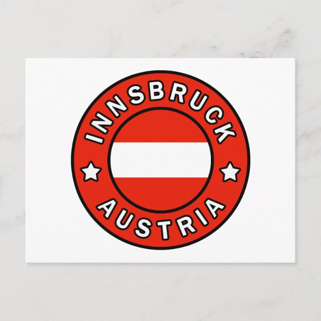 Postal Innsbruck Austria (Anverso)