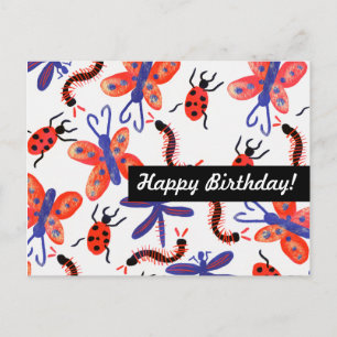 Postal Inscripción De Mariposa Cualquier Ocasión Personal