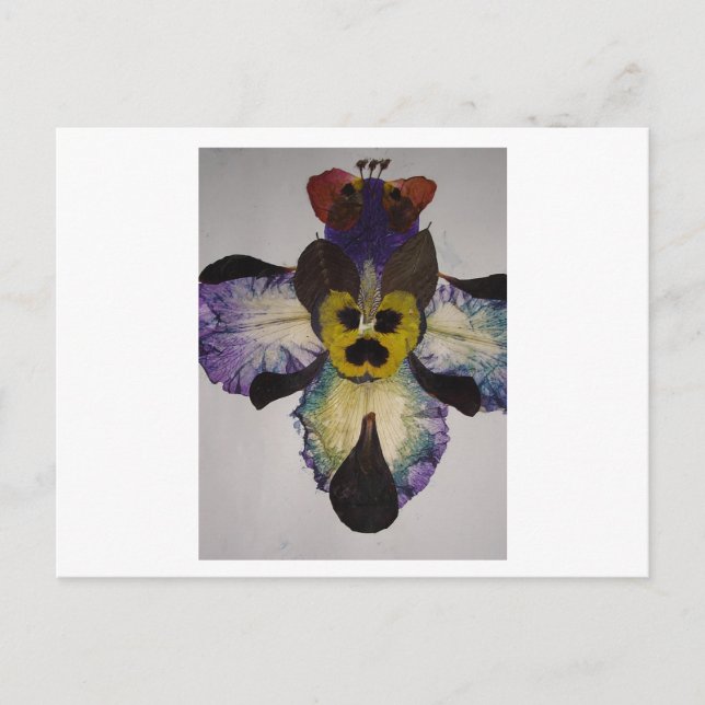 Postal Insectos humanos (Anverso)