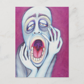 Postal Insertar boca, abrir lunes