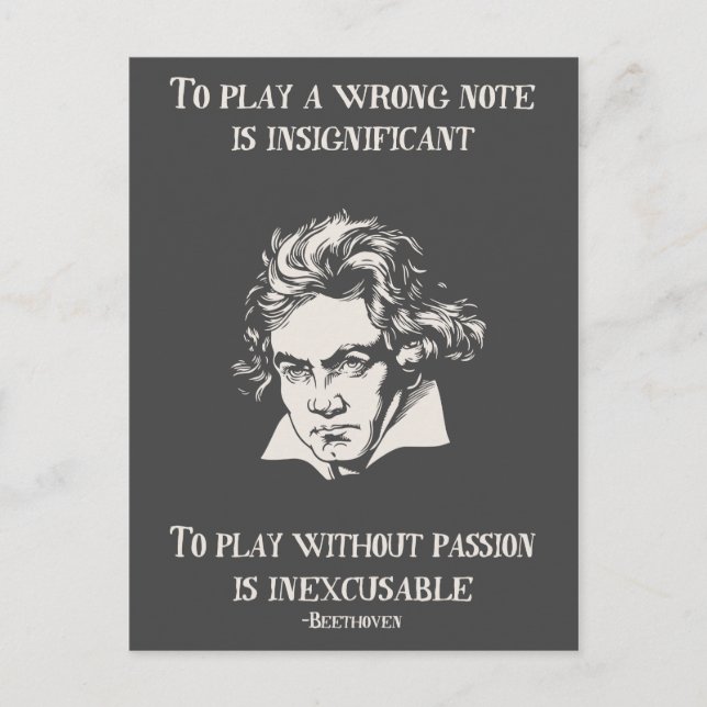 Postal Insignficante contra inexcusable (Anverso)