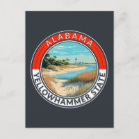 Insignia de arte de viaje de Alabama
