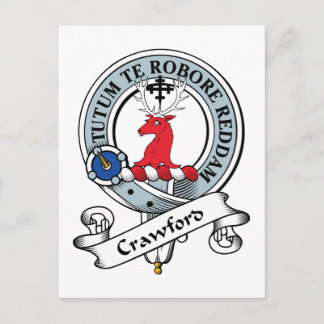 Postal Insignia de clan de Crawford