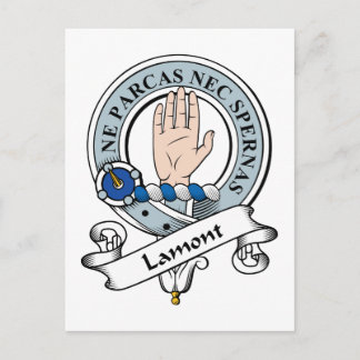Postal Insignia de clan de Lamont