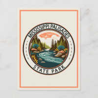 Insignia de Illinois en el Parque Estatal Misisipi