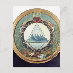 Postal Insignia de la Federación de Guatemala