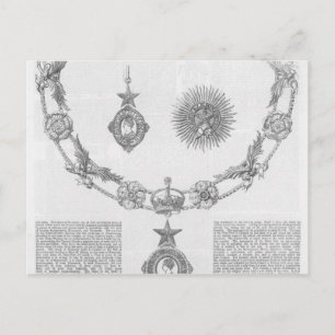 Postal Insignia de la Orden del Rey