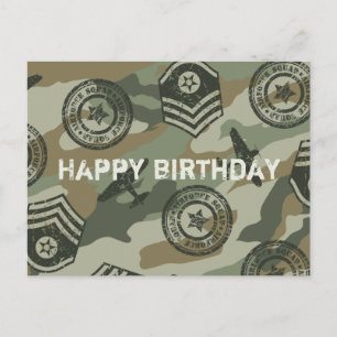 Postal Insignias militares