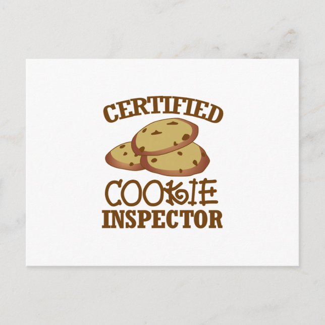 Postal Inspector de cookies certificado (Anverso)