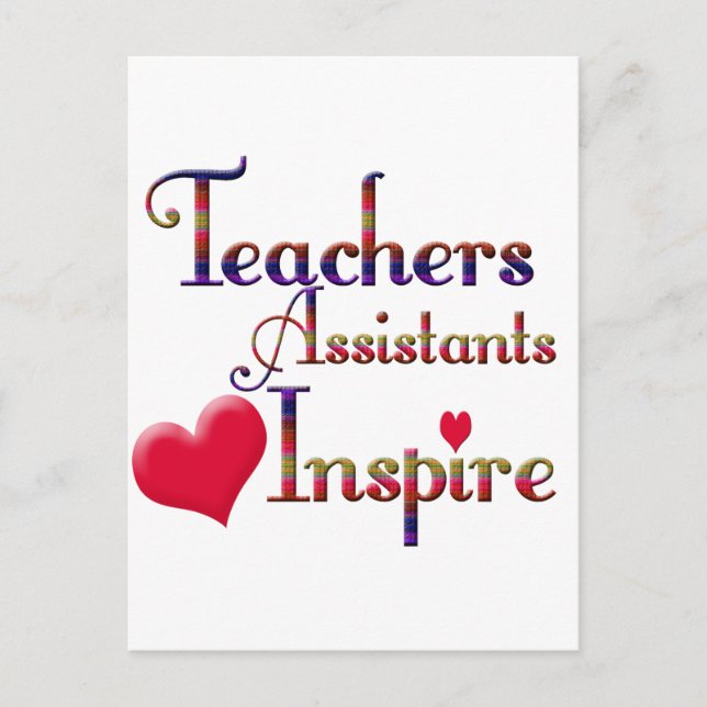 Postal Inspira a profesores asistentes (Anverso)