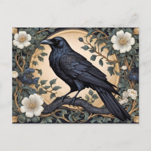 Postal Inspiración de Black Raven William Morris