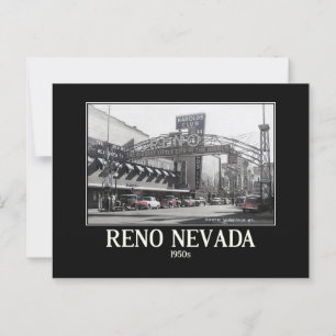 Postal Inspiración de la cosecha de Reno, Nevada Virginia