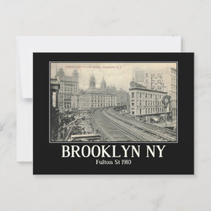 Postal Inspiración de la época de la cosecha de Brooklyn 