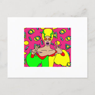 Postal Inspiración de Reina de arrastrar orgullosa