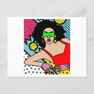 Postal Inspiración de Reina de arrastrar orgullosa