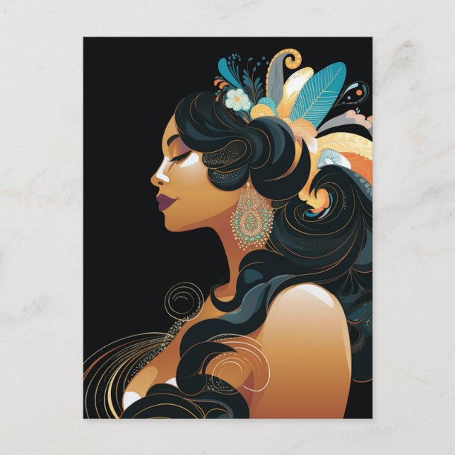 POSTAL INSPIRACIÓN NATIVA #3 (Anverso)