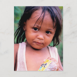 Postal Inspiraciones. Joven dama filipina.