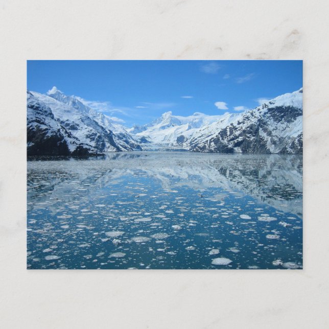Postal Inspiraciones naturales Glacier Bay, Alaska (Anverso)