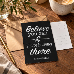 Postal Inspirador Creer En Tu Propia Motivación