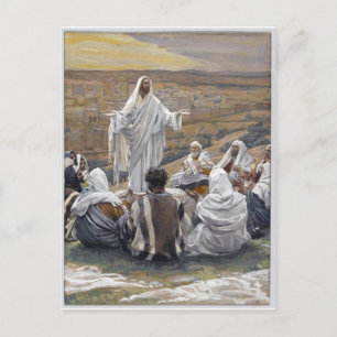 Postal Inspirador Jesús Biblia Fe Esperanza Amor