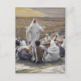 Postal Inspirador Jesús Biblia Fe Esperanza Amor