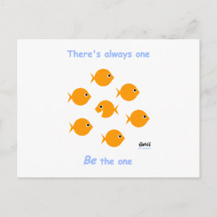 Postal Inspirador Personalizado "Siempre hay uno"
