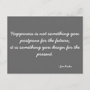 Postal inspiradora citando a Jim Rohn