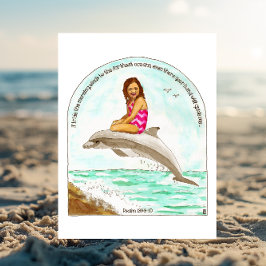Postal Inspiradora de Dolphin Ride
