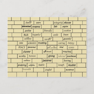 Postal inspiradora de graffiti