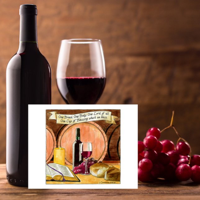 Postal Inspiradora de un cuerpo de pan (Subido por el creador)