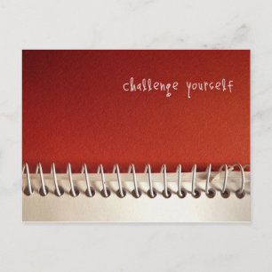 Postal inspiradora: Desafíjate