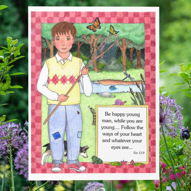 Postal Inspiradora para hombre joven (Subido por el creador)