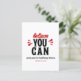 Postal Inspirando una famosa cita presidencial