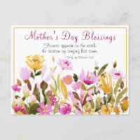 Inspirational Mother's Day Flower Garden Bible