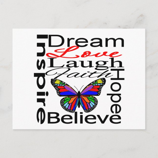 Postal Inspire Collage (Anverso)