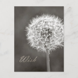 Postal Inspired Wish Dandelion