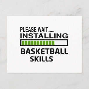 Postal Instalación de habilidades de baloncesto
