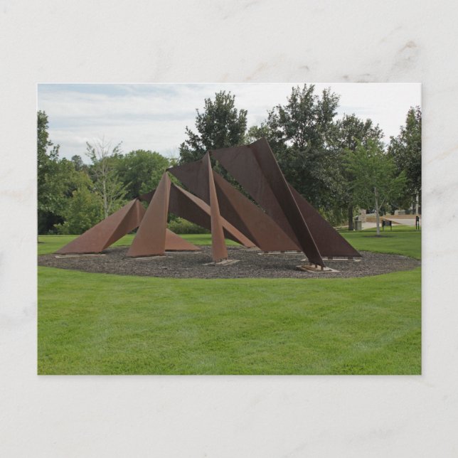 Postal Instalación de Triangle Art (Anverso)
