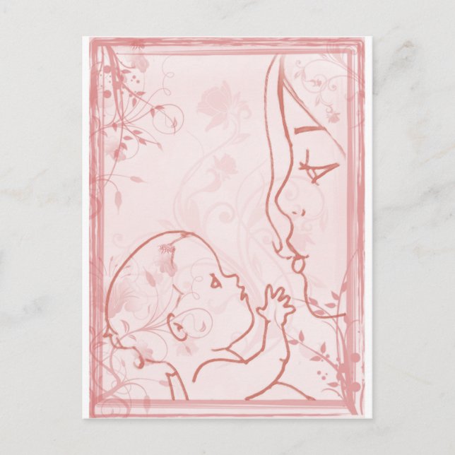 Postal Instinto: a los pequeños les encanta el arte (Anverso)