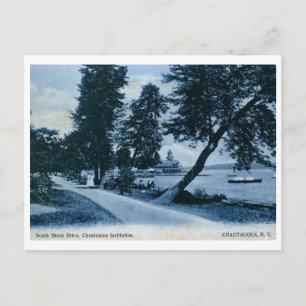 Postal Institución, Chautauqua, NY Vintage