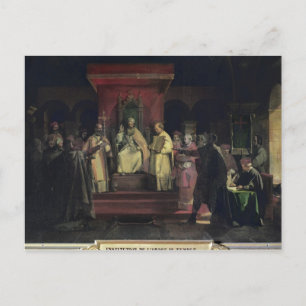 Postal Institución de la Orden de los Templarios