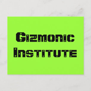 Postal Instituto Gizmónico