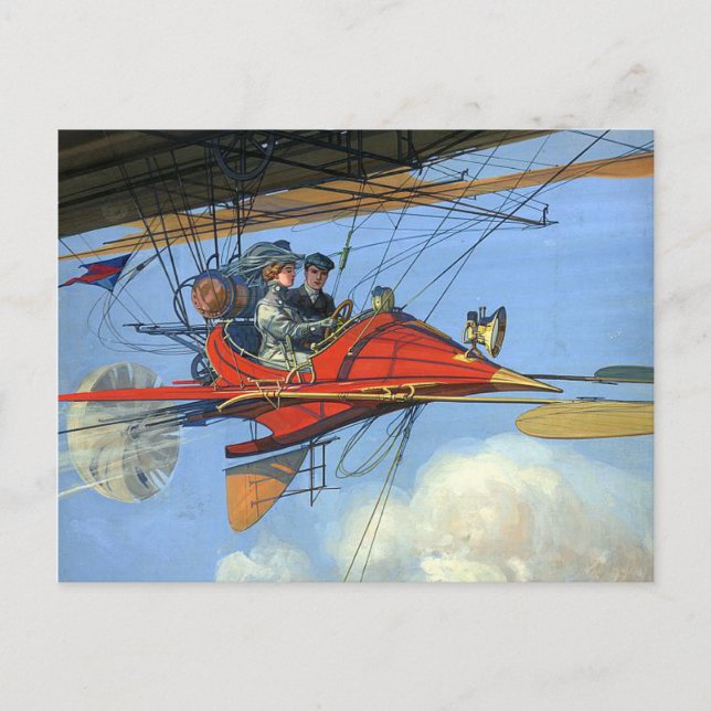 Postal Instructor de vuelo TOP (Anverso)