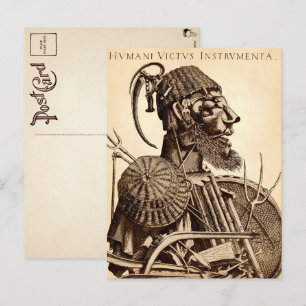 Postal Instrumentos de sustento humano - Agricultura