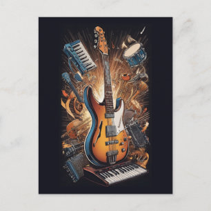 Postal Instrumentos musicales
