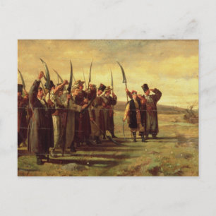 Postal Insurrectores polacos de la rebelión de 1863 (petr